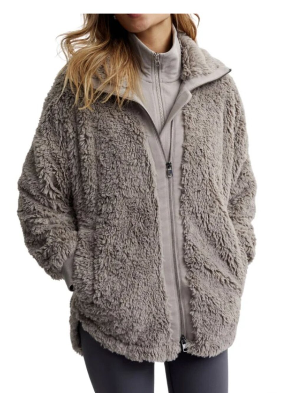 Varley Jacket - Norfolk Teddy Fleece Jacket XXS